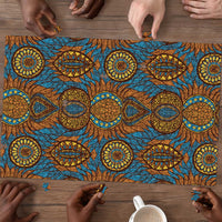 Tribal Earth African Ankara Pattern Puzzle