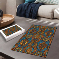 Tribal Earth African Ankara Pattern Puzzle