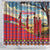 Kenya Adumu Dance Shower Curtain Maasai Shuka Pattern - Kenyan Safari