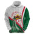 Happy Algeria Independence Day Zip Hoodie Maqam Echahid Coat Of Arms