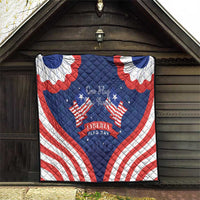 Happy Liberia Flag Day Quilt One Flag One People - Wonder Print Shop