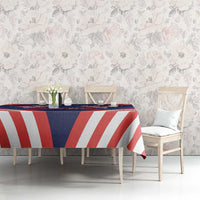 Happy Liberia Flag Day Tablecloth One Flag One People - Wonder Print Shop
