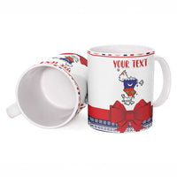 Personalized Mayotte Christmas Ceramic Mug Joyeux Noel - Wonder Print Shop