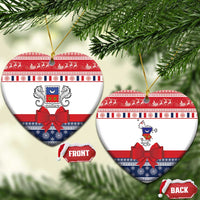 Mayotte Christmas Ceramic Ornament Joyeux Noel - Wonder Print Shop