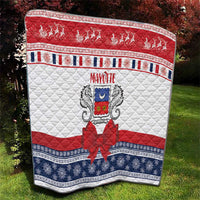 Mayotte Christmas Quilt Joyeux Noel - Wonder Print Shop