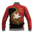 East Timor Independence Day Baseball Jacket 49th Anniversary - Crocodile Curve Style - Wonder Print Shop