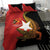 East Timor Independence Day Bedding Set 49th Anniversary - Crocodile Curve Style - Wonder Print Shop