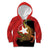 East Timor Independence Day Kid Hoodie 49th Anniversary - Crocodile Curve Style - Wonder Print Shop