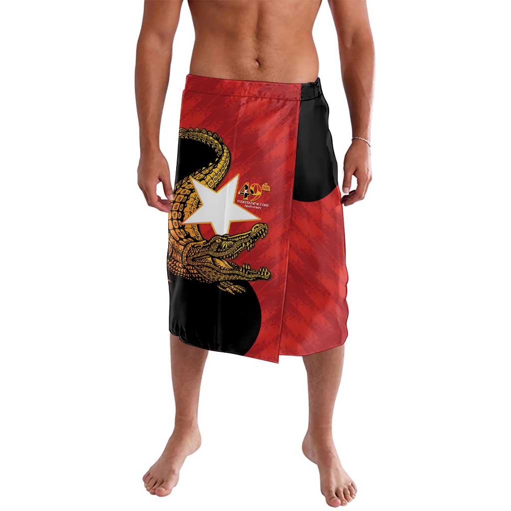 East Timor Independence Day Lavalava 49th Anniversary - Crocodile Curve Style - Wonder Print Shop