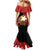 East Timor Independence Day Mermaid Dress 49th Anniversary - Crocodile Curve Style - Wonder Print Shop