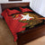 East Timor Independence Day Quilt Bed Set 49th Anniversary - Crocodile Curve Style - Wonder Print Shop