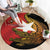 East Timor Independence Day Round Carpet 49th Anniversary - Crocodile Curve Style