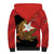 East Timor Independence Day Sherpa Hoodie 49th Anniversary - Crocodile Curve Style - Wonder Print Shop