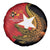 East Timor Independence Day Spare Tire Cover 49th Anniversary - Crocodile Curve Style - Wonder Print Shop