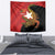 East Timor Independence Day Tapestry 49th Anniversary - Crocodile Curve Style