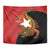 East Timor Independence Day Tapestry 49th Anniversary - Crocodile Curve Style