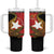 East Timor Independence Day Tumbler With Handle 49th Anniversary - Crocodile Curve Style - Wonder Print Shop