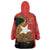 East Timor Independence Day Wearable Blanket Hoodie 49th Anniversary - Crocodile Curve Style - Wonder Print Shop