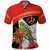 Personalised East Timor Independence Day Polo Shirt Timor Pigeon Mix Hibiscus Pattern - Wonder Print Shop