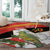 Personalised East Timor Independence Day Round Carpet Timor Pigeon Mix Hibiscus Pattern