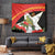 Personalised East Timor Independence Day Tapestry Timor Pigeon Mix Hibiscus Pattern