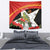 Personalised East Timor Independence Day Tapestry Timor Pigeon Mix Hibiscus Pattern