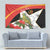 Personalised East Timor Independence Day Tapestry Timor Pigeon Mix Hibiscus Pattern