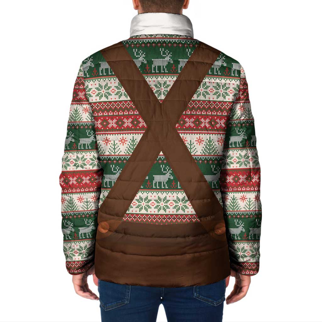 Germany Bavarian Christmas Padded Jacket German Heritage Costume - Wonder Print Shop