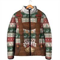 Germany Bavarian Christmas Padded Jacket German Heritage Costume - Wonder Print Shop
