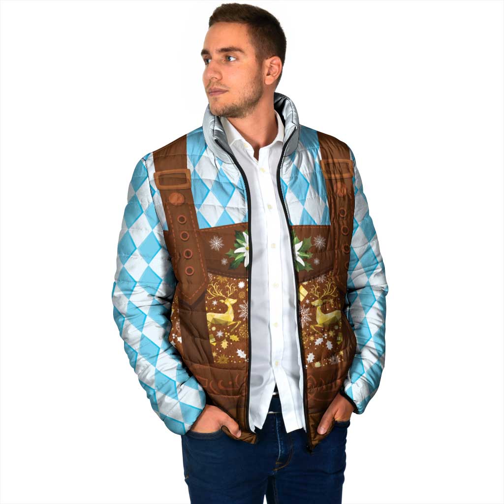 Germany Christmas Padded Jacket Bavarian Costume Style - Wonder Print Shop
