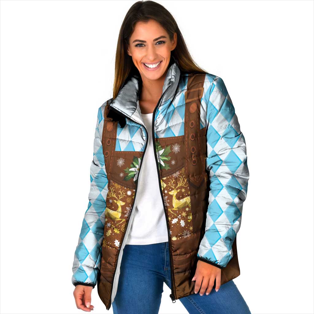 Germany Christmas Padded Jacket Bavarian Costume Style - Wonder Print Shop