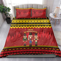 Germany Nussknacker Christmas Bedding Set Crack Deez Nuts - Wonder Print Shop
