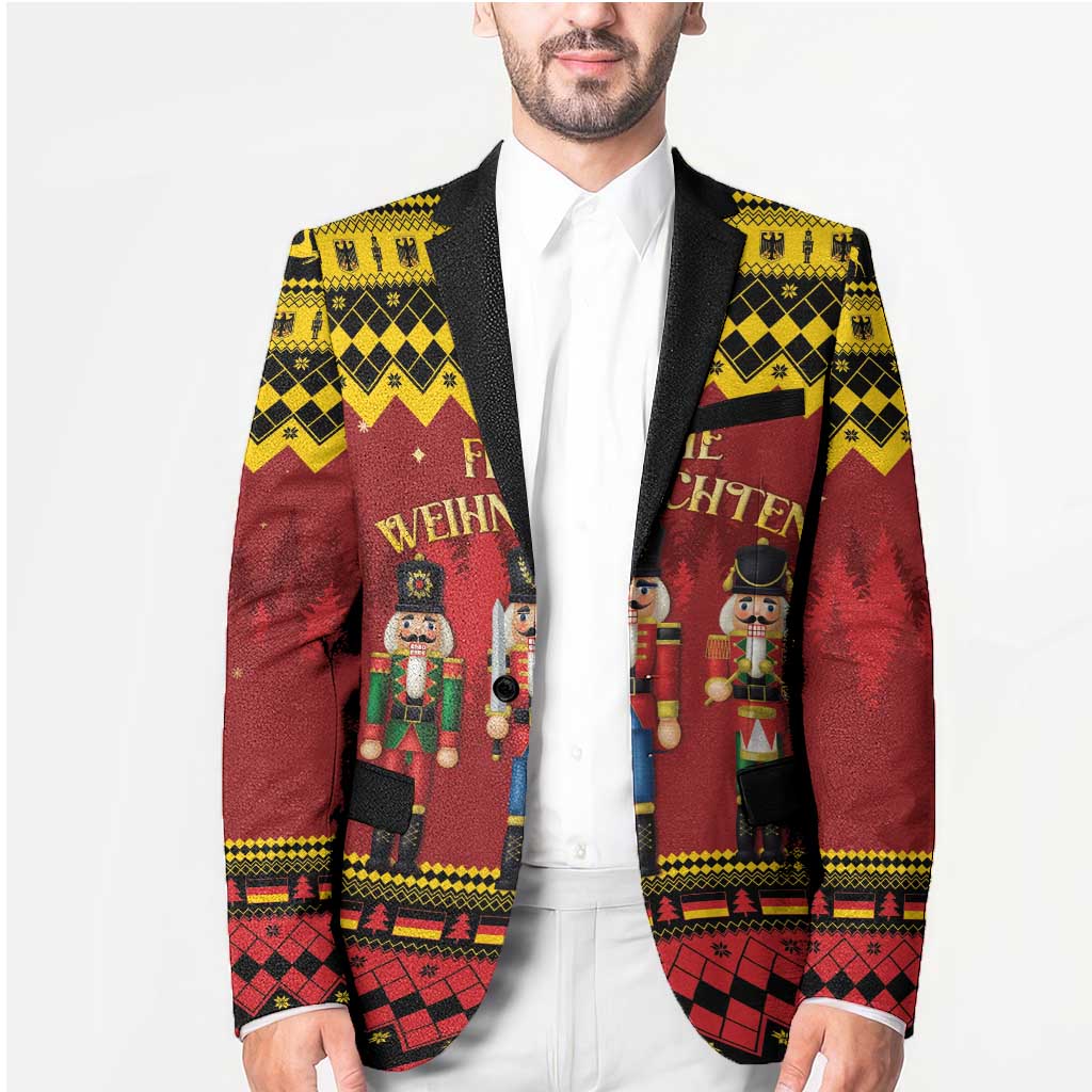 Germany Nussknacker Christmas Blazer Crack Deez Nuts - Wonder Print Shop