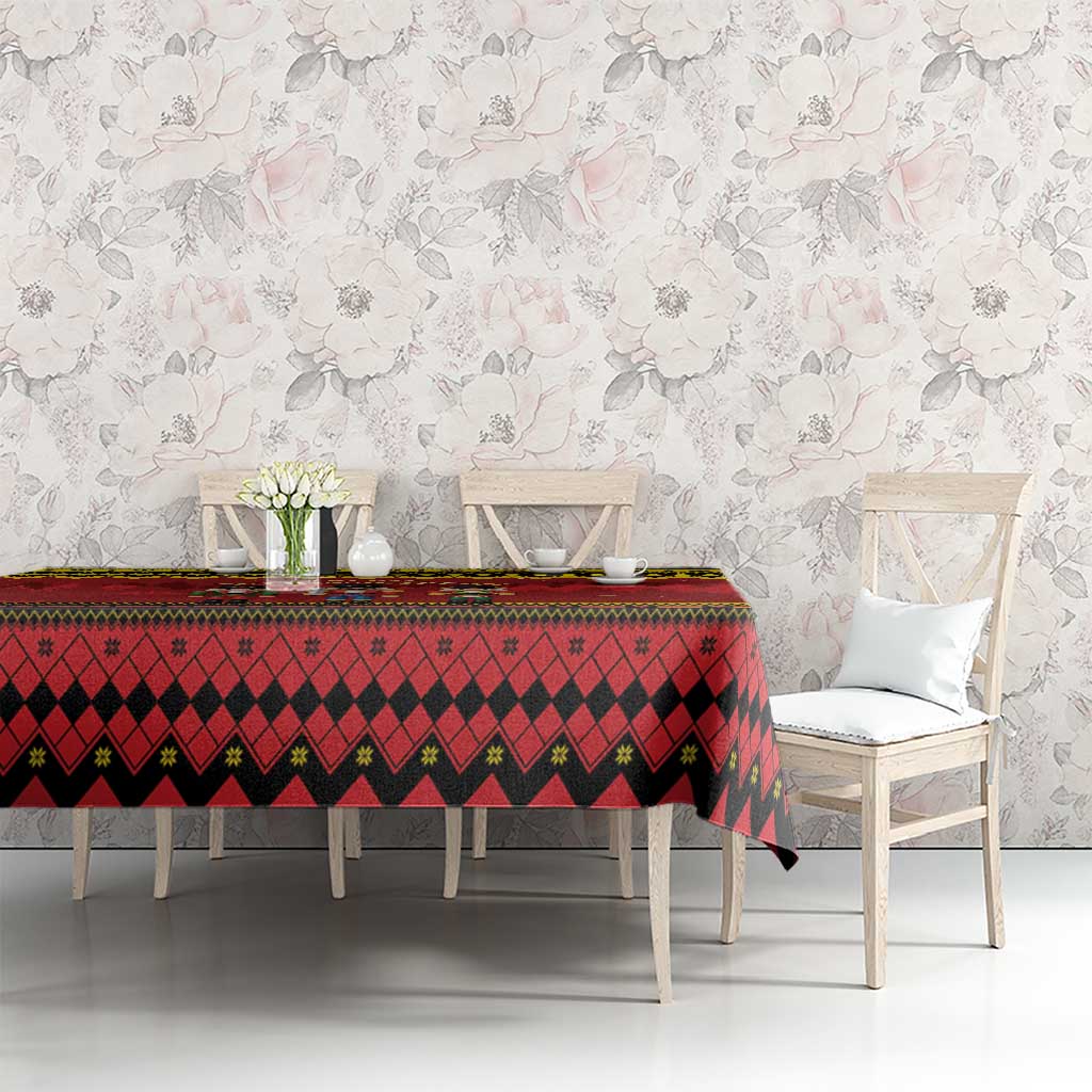 Germany Nussknacker Christmas Tablecloth Crack Deez Nuts - Wonder Print Shop
