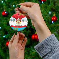 Personalised Luxembourg Christmas Ceramic Ornament Schei Chreschtdeeg 2025 - Wonder Print Shop