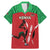 Custom Athletics Kenya Family Matching Mermaid Dress and Hawaiian Shirt Kenyan Runner - Wonder Print Shop