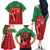 Custom Athletics Kenya Family Matching Off The Shoulder Long Sleeve Dress and Hawaiian Shirt Kenyan Runner - Wonder Print Shop