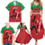 Custom Athletics Kenya Family Matching Summer Maxi Dress and Hawaiian Shirt Kenyan Runner - Wonder Print Shop