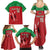 Custom Athletics Kenya Family Matching Summer Maxi Dress and Hawaiian Shirt Kenyan Runner - Wonder Print Shop