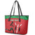 Custom Athletics Kenya Leather Tote Bag Kenyan Runner - Wonder Print Shop