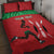 Custom Athletics Kenya Quilt Bed Set Kenyan Runner - Wonder Print Shop