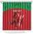 Custom Athletics Kenya Shower Curtain Kenyan Runner