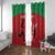 Custom Athletics Kenya Window Curtain Kenyan Runner - Wonder Print Shop