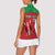 Custom Athletics Kenya Women Sleeveless Polo Shirt Kenyan Runner - Wonder Print Shop