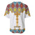 Ethiopian Epiphany Baseball Jersey Cross Mix Tilet Pattern