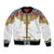 Ethiopian Epiphany Bomber Jacket Cross Mix Tilet Pattern