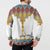 Ethiopian Epiphany Button Sweatshirt Cross Mix Tilet Pattern