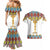 Ethiopian Epiphany Couples Matching Mermaid Dress and Hawaiian Shirt Cross Mix Tilet Pattern