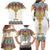 Ethiopian Epiphany Family Matching Long Sleeve Bodycon Dress and Hawaiian Shirt Cross Mix Tilet Pattern