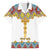 Ethiopian Epiphany Family Matching Long Sleeve Bodycon Dress and Hawaiian Shirt Cross Mix Tilet Pattern